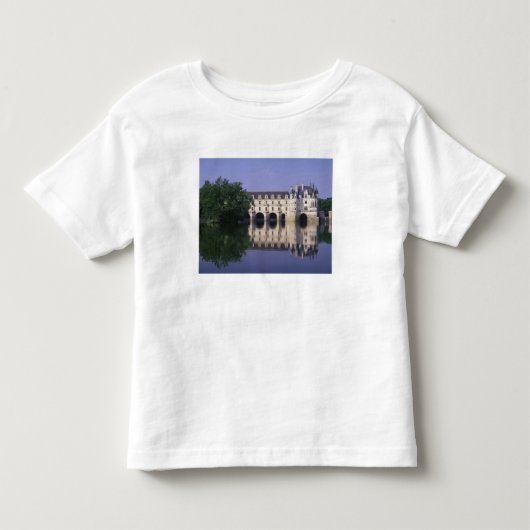 シュノンソー城、ロワール渓谷、 トドラーTシャツ (正面)
