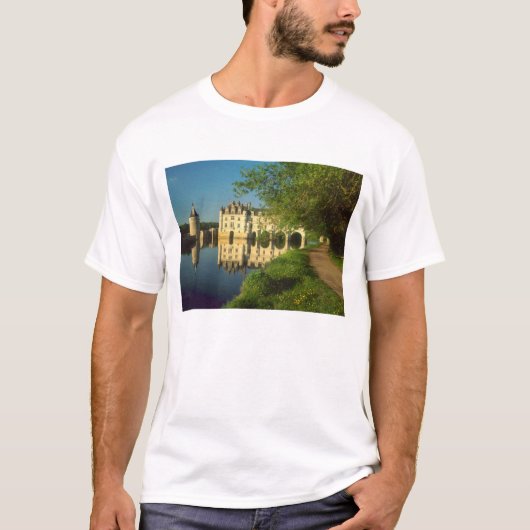 シュノンソー城 ロワール渓谷 Tシャツ (正面)