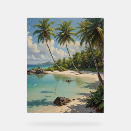 シュノーケラーまたはダイバー秘密のラグーン アクリルサイン