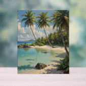 シュノーケラーまたはダイバー秘密のラグーン アクリルサイン (ニュートラル)