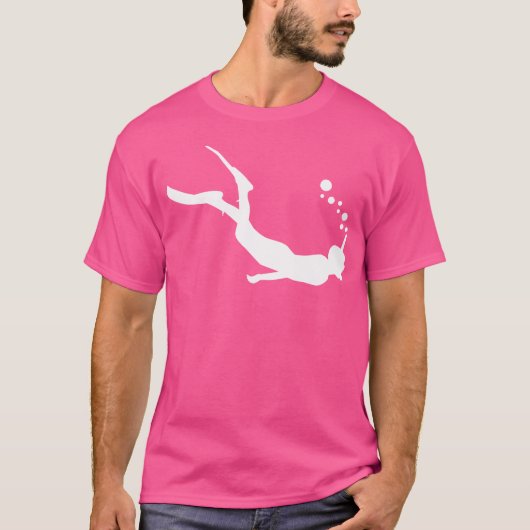 シュノーケラーダイビング Tシャツ (正面)