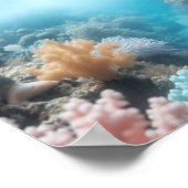 シュノーケラー上 ポスター (角)