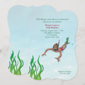 シュノーケラー招待状 招待状 (正面/裏面)