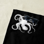 シュノーケリングとスキューバダイビング海賊スカル旗 ビーチタオル (インサイチュ)