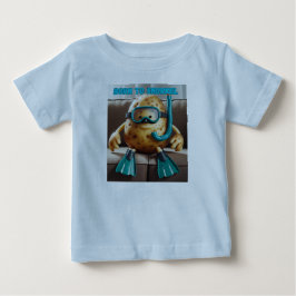シュノーケリングに生まれついた少年 ベビーTシャツ