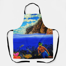 シュノーケリングアットブラックロック エプロン