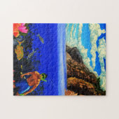 シュノーケリングアットブラックロック ジグソーパズル (横)