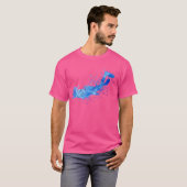 シュノーケリングカラフルダイビング Tシャツ (正面フル)