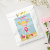 シュノーケリングガールビーチパーティー フェイバーバッグ (封をした状態)