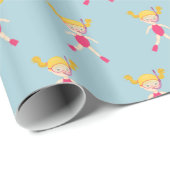 シュノーケリングガールビーチパーティー ラッピングペーパー (ロールコーナー)