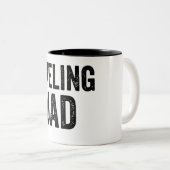 シュノーケリングスクワッドダイバー海マグ ツートーンマグカップ (正面右)