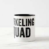 シュノーケリングスクワッドダイバー海マグ ツートーンマグカップ (中央)