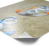 シュノーケリングペア フォトプリント            (角)