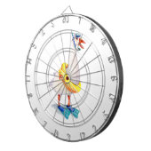 シュノーケリングホワイトガチョウ ダーツボード (正面右)