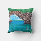 シュノーケリング・イン・パラダイス クッション (裏面)