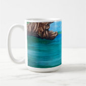 シュノーケリング・イン・パラダイス コーヒーマグカップ (左)