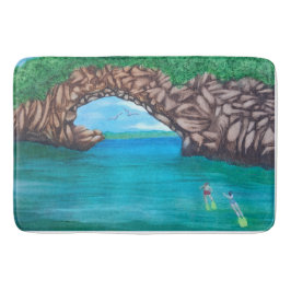 シュノーケリング・イン・パラダイス バスマット