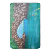 シュノーケリング・イン・パラダイス バスマット (正面縦)