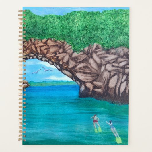 シュノーケリング・イン・パラダイス プランナー手帳 (正面)