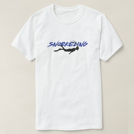 シュノーケリングTシャツ Tシャツ (デザイン正面)