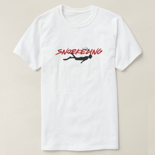 シュノーケリングTシャツ Tシャツ (デザイン正面)
