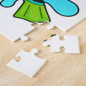 シュノーケルとダイバーとしてのサル ジグソーパズル (側面)