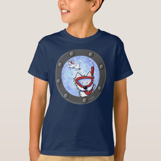 シュノーケルウェスティズポートホール Tシャツ (正面)