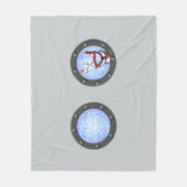 シュノーケルウェスティポルソレスフリースブランケット フリースブランケット (正面)