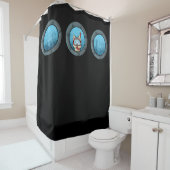 シュノーケルケアンポルソールシャワーカーテン シャワーカーテン (インサイチュ)