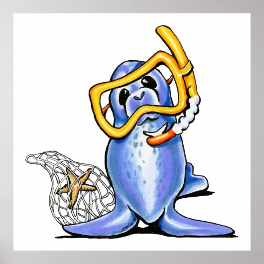 シュノーケルシール ポスター (正面)