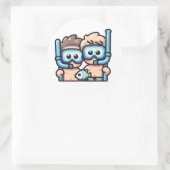 シュノーケル仲間 ラウンドシール (バッグ)