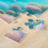 シュノーケル美しいサンゴ礁 ジグソーパズル (側面)