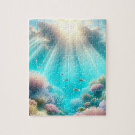 シュノーケル美しいサンゴ礁 ジグソーパズル