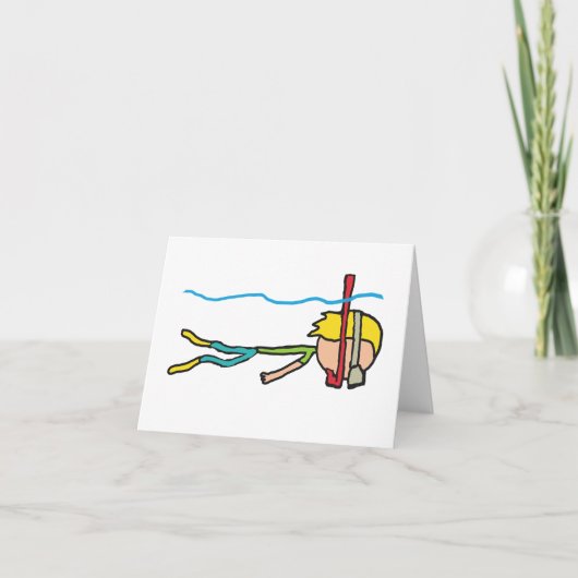 シュノーケル カード (正面)