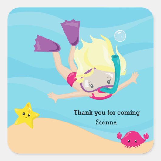 シュノーケル スクエアシール (正面)