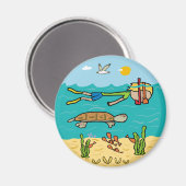 シュノーケル マグネット (正面/裏面)