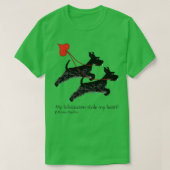 シュノーザーがハートクラシックTシャツを盗んだ Tシャツ (デザイン正面)