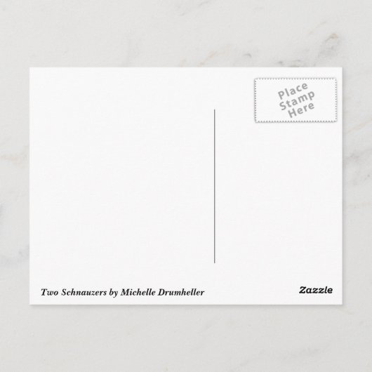 シュノーザー二葉 ポストカード (裏面)