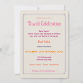 🐘シュバディワリとウォータカラーエレガンス 招待状 (裏面)