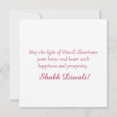 シュバディワリロータスディヤフェスティバルオブライトフローラ シーズンカード (裏面)