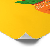 シュバディワリ鮮やかディーパバリデザイン ポスター (角)