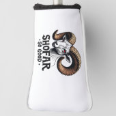 シュファー非常に良いユダヤ人ヤギHanukkah愛好家 ゴルフヘッドカバー (回転90)