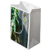 シュフレッシュカットセージ納木材 ミディアムペーパーバッグ (裏面アングル)