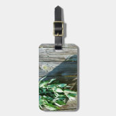 シュフレッシュカットセージ納木材 ラゲッジタグ (正面縦)