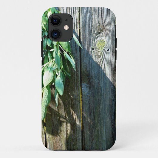 シュフレッシュカットセージ納木材 Case-Mate iPhoneケース (裏面)
