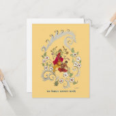 シュブホ美女屋挨拶 カード (正面/裏面インサイチュ)