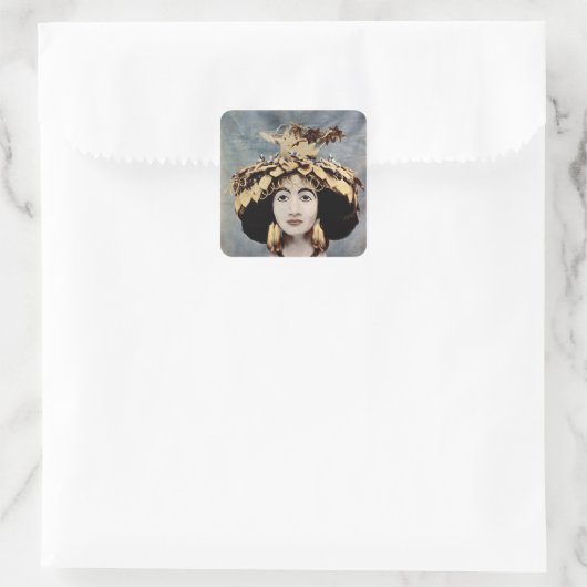 シュブ擦り切れたアド女王 スクエアシール (バッグ)