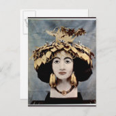 シュブ擦り切れたアド女王 ポストカード (正面/裏面)