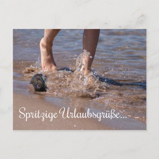 シュプリッツィーヴルローブスグリュッセディレクトハウスデムメーア! ポストカード (正面)