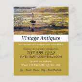 シュベニンゲンの海を眺めるアンティーク店 チラシ (正面)